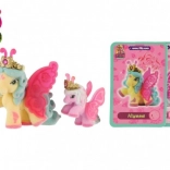 Filly Butterfly Familien-Figuren – Set mit 2 Plüsch-Pferdchen mit Zubehör