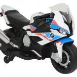 Elektrisches Kinder-Motorrad BMW S1000RR weiß