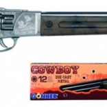 Cowboy-Metallgewehr für 12 Schuss von Gonher