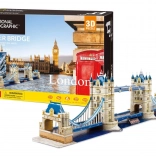 3D‑Puzzle NATIONAL GEOGRAPHIC Tower Bridge – 120 Teile