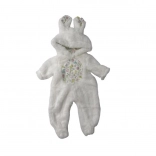 Kaninchenstrampler für Puppen 40-43 cm