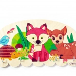 Hess Wandhaken Waldtiere