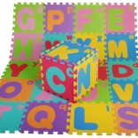 Schaumpuzzle Alphabet für Kinder 3+ aus EVA-Schaum – Groß- und Kleinbuchstaben, Boden-Spielmatte