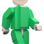 Seváček grün (groß und klein) – Figur für den SEVA-Baukasten