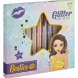 Satz von Gelschreibern in verschiedenen Farben