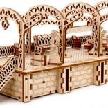 Holz-3D-Puzzle Bahnhof WOODEN CITY, 175 Teile