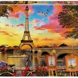 Educa Puzzle Sonnenuntergang in Paris 3000 Teile