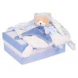 Doudou Set Plüschbär Kuscheltuch mit Mütze