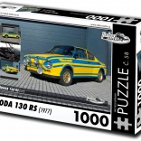 Puzzle Retro-Autos Škoda 130 RS 1000 Teile