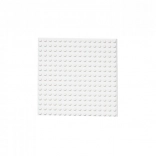 Beidseitige Bauplatte 16x16 weiß