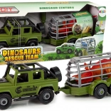 Gelände-Autotransporter DIY Grüner Dinosaurier