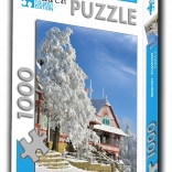 Touristenedition Puzzle Beskiden, Pustevny 1000 Teile