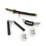 Ninja-Set aus Kunststoffwaffen für Kinder