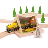 Bigjigs Rail Safari-Zelt