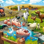 Puzzle mit 70 Teilen – Life on the Farm