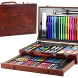 Künstler-Set im Holzetui 123 Stück