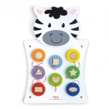 Holzwandtafel Zebra Montessori VIGA