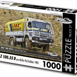 Puzzle RETRO-AUTA LIAZ 100.55 D Rallye Paris–Dakar 1000 Teile