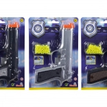 Kugelspielzeugpistole mit Munition 21 cm, 3 Farben