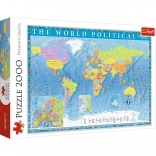 Puzzle mit 2000 Teilen – Politische Weltkarte