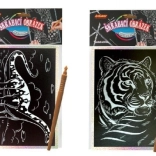 Holografisches Kratzbild – Auto