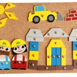 Hammer-Spiel Baustelle für Kinder