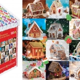 Puzzle Lebkuchenhaus EUROGRAPHICS in Blechdose, 550 Teile