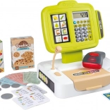 Kleine elektronische Registrierkasse mit Scanner