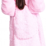 Wärmende Kinder-Hoodie-Decke mit Kapuze Cozy Noxxiez – Einhorn (7–12 Jahre)