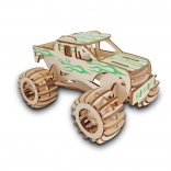 Holz 3D Puzzle Monster Truck