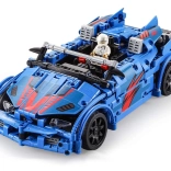 CADA Baukasten Rennwagen mit Fernsteuerung, 585 Teile mit Schleudersitz