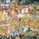 Puzzle Schlacht von Trafalgar 2000 Teile von HEYE