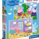 Puzzle Peppa Wutz - Clementoni 2x20 Teile