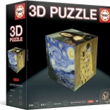 3D-Puzzle Würfel Kunst 216 Teile EDUCA