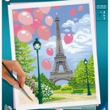 CreArt Malen nach Zahlen – Frühling in Paris