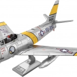 3D-Puzzle Metall Erde - F-86 Sabre