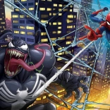 Puzzle Spiderman und Venom 200 Teile