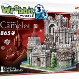 3D-Puzzle Burg Camelot WREBBIT, 865 Teile