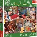 Puzzle Zauberhafte Weihnachtszeit 1000 Teile