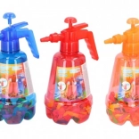 Pumpe für Wasserbomben mit 100er-Pack