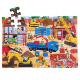Bodenpuzzle Baustelle 48 Teile