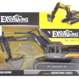 Metall-Kunststoff-Modell eines Baggers 20,5 cm