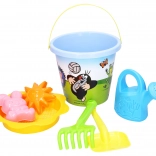 Sandspiel-Set Maulwurf groß 3,5 l blau