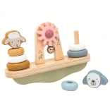 Holz-Balancier-Steckspiel mit Tierchen