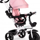 Kinder-Dreirad mit drehbarem Sitz 360° rosa ECOTOYS