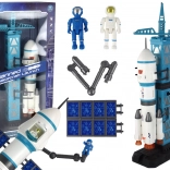 Spielzeug Weltraummission Rakete Astronauten Startvorrichtung 15 Stück