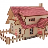 WOODCRAFT Holz-3D-Puzzle Ranch