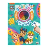 Heft Bunte Fingerfarben PAW PATROL mit Fingerfarben 23 × 30 cm