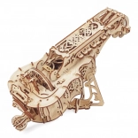 Ugears mechanische Drehleier aus Holz (Hurdy-Gurdy) – Bausatz
