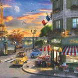 Ravensburger Puzzle Sonnenuntergang in Paris 2000 Teile